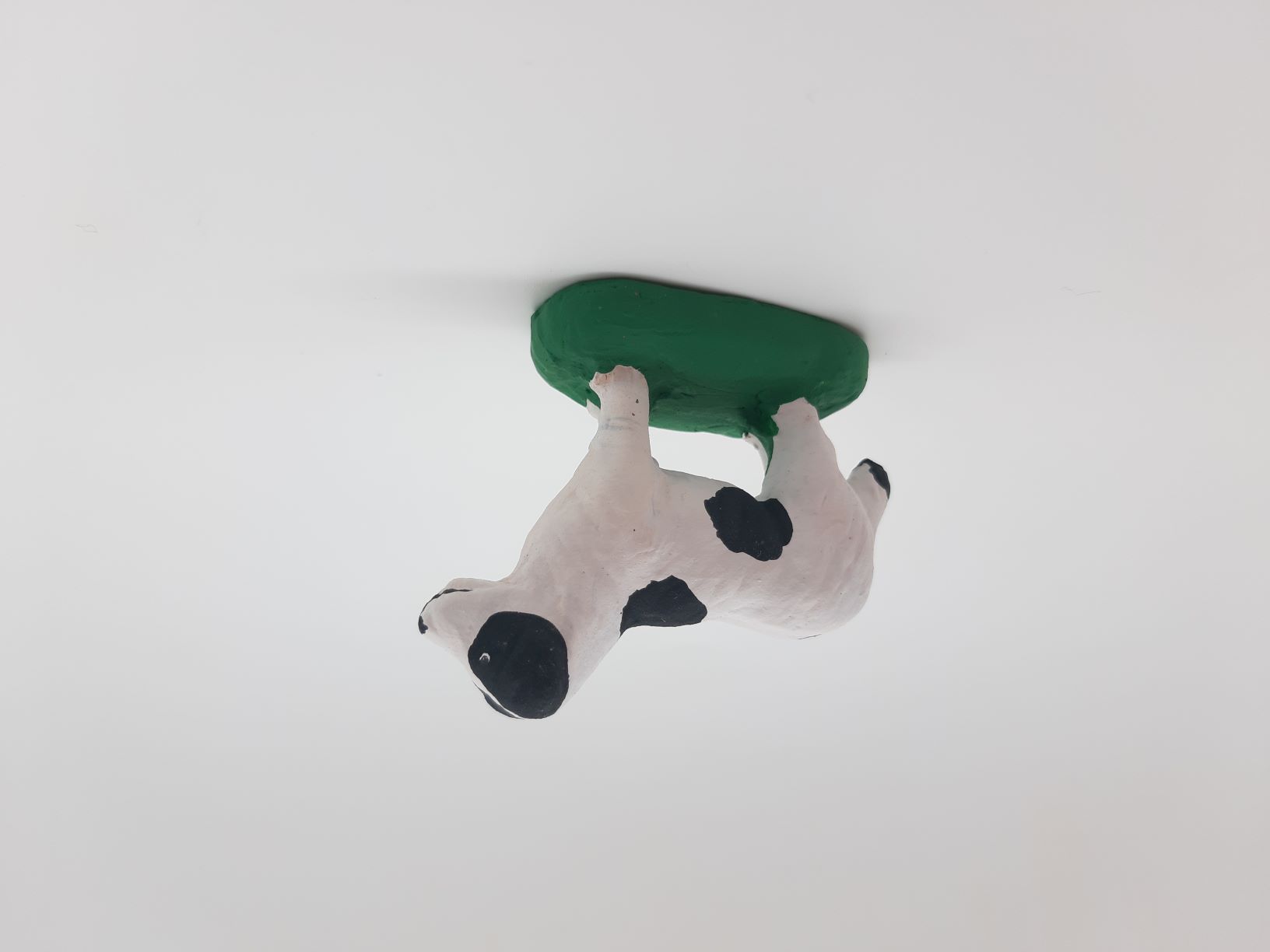 Chien debout - Epagneul noir